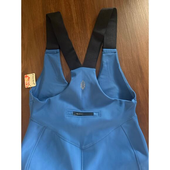 NWT Fp Movement Powder Vixen Softshell Bib Light Cobalt Sz XL Skiing Waterproof - Picture 12 of 12